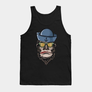 Monkey sailor Tank Top